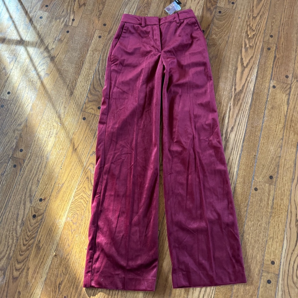 00 NWT Express Velour Suede Dress Pants